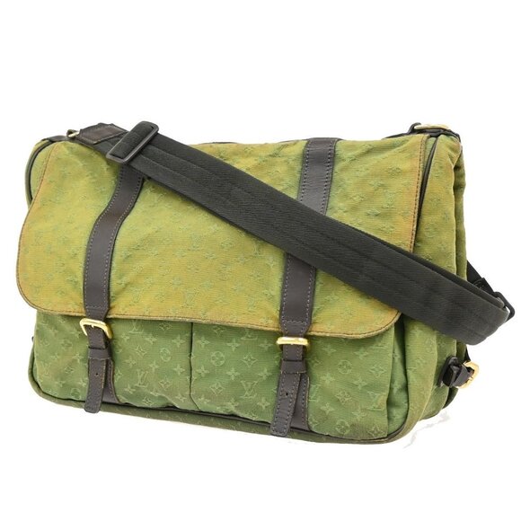 LOUIS VUITTON Sac Maman Shoulder Bag Monogram Mini Khaki - Picture 1 of 16